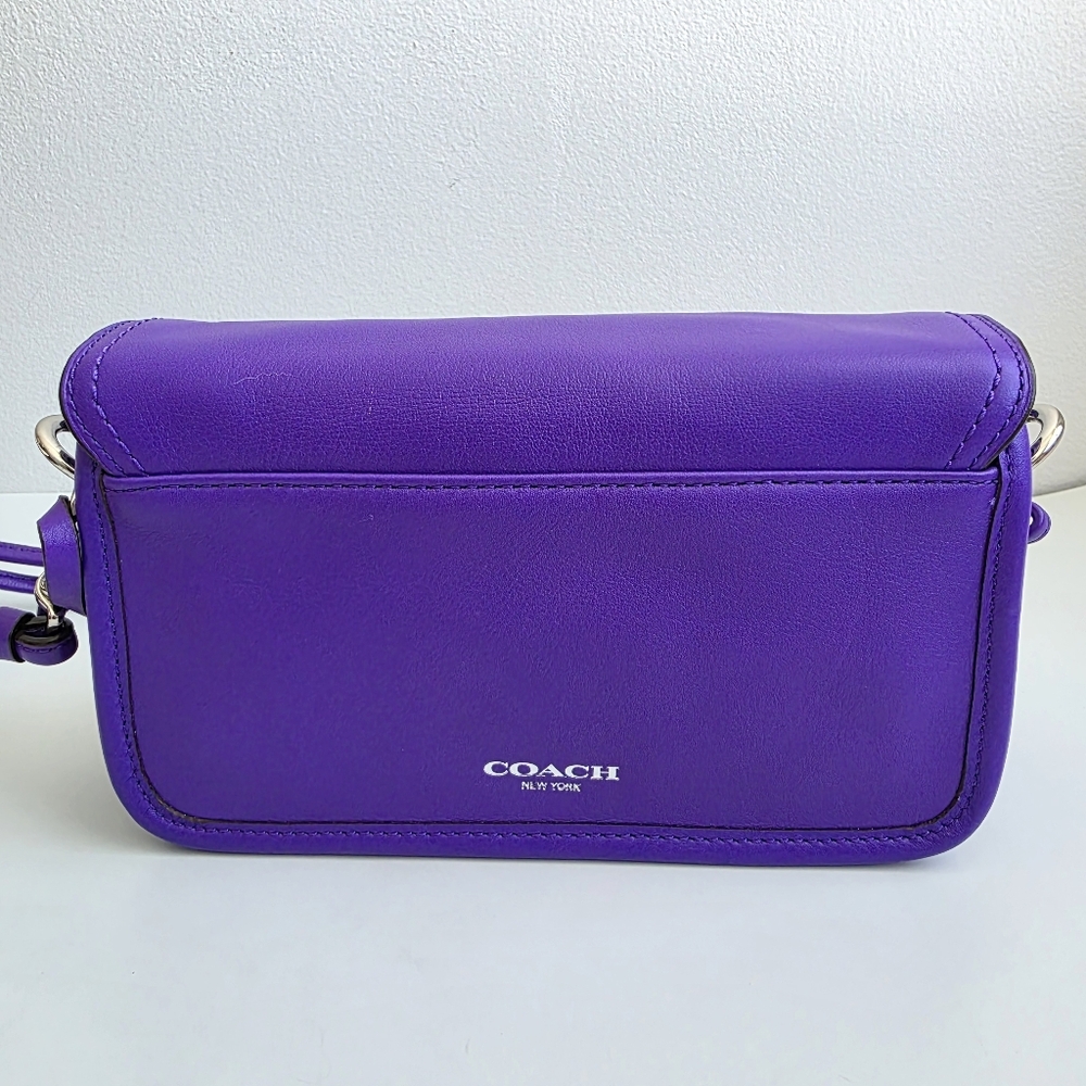 NEW Coach Legacy Penny Crossbody Bag in Ultraviolet - Picture 4 of 15